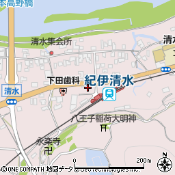 和歌山県橋本市清水544周辺の地図
