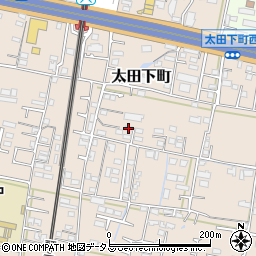 太田田園ハイツＡ周辺の地図