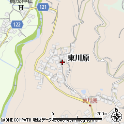 和歌山県紀の川市東川原52周辺の地図