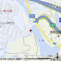 香川県さぬき市志度5006-258周辺の地図