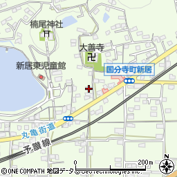 香川県高松市国分寺町新居3357周辺の地図