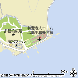 広島平和養老館短期入所生活介護事業所周辺の地図
