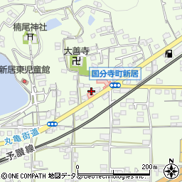 香川県高松市国分寺町新居3385周辺の地図