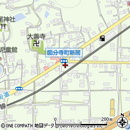 香川県高松市国分寺町新居172周辺の地図