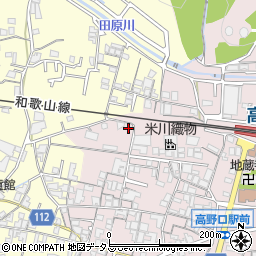 和歌山県橋本市高野口町名倉869-4周辺の地図