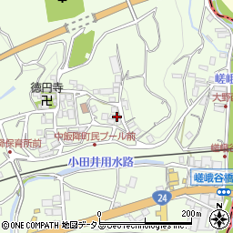 和歌山県伊都郡かつらぎ町中飯降1465周辺の地図