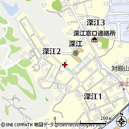深江2-11-4駐車場(2)周辺の地図