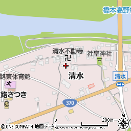 和歌山県橋本市清水274周辺の地図