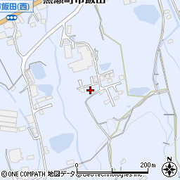 広島県東広島市黒瀬町市飯田174周辺の地図