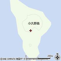 小久野島周辺の地図