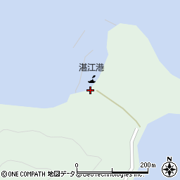湛江港旅客船ターミナル（三洋汽船）周辺の地図