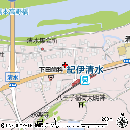和歌山県橋本市清水135周辺の地図