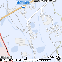 広島県東広島市黒瀬町市飯田158-3周辺の地図