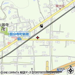 香川県高松市国分寺町新居164周辺の地図