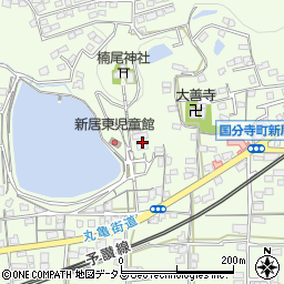 楠尾神社周辺の地図