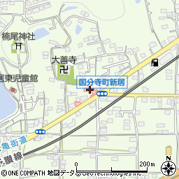 香川県高松市国分寺町新居3388周辺の地図