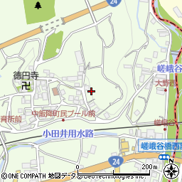 和歌山県伊都郡かつらぎ町中飯降1470周辺の地図