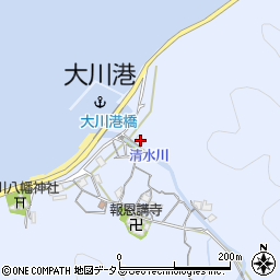 和歌山県和歌山市大川7周辺の地図
