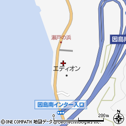 広島県尾道市因島田熊町竹長区4911-2周辺の地図