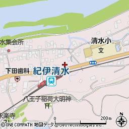和歌山県橋本市清水79周辺の地図
