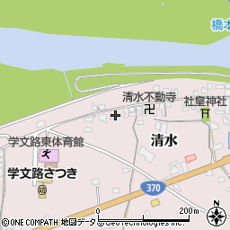 和歌山県橋本市清水295周辺の地図