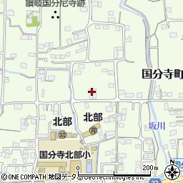 香川県高松市国分寺町新居1968周辺の地図
