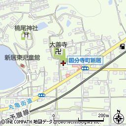 香川県高松市国分寺町新居3382周辺の地図