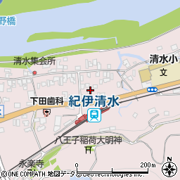 和歌山県橋本市清水109周辺の地図
