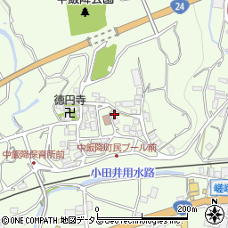 和歌山県伊都郡かつらぎ町中飯降1459周辺の地図