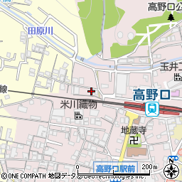和歌山県橋本市高野口町名倉956周辺の地図