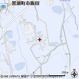 広島県東広島市黒瀬町市飯田182-30周辺の地図
