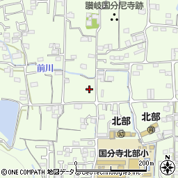 香川県高松市国分寺町新居1980周辺の地図