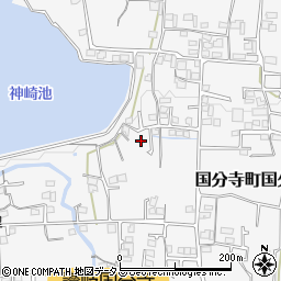 香川県高松市国分寺町国分1883周辺の地図