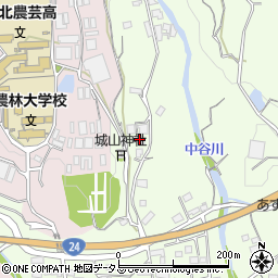 和歌山県伊都郡かつらぎ町中飯降471周辺の地図