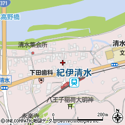 和歌山県橋本市清水115周辺の地図