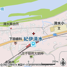 和歌山県橋本市清水101周辺の地図