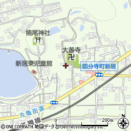 香川県高松市国分寺町新居3379周辺の地図