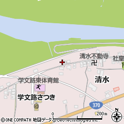 和歌山県橋本市清水301周辺の地図