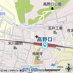 和歌山県橋本市高野口町名倉1012-7周辺の地図