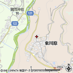 和歌山県紀の川市東川原1周辺の地図