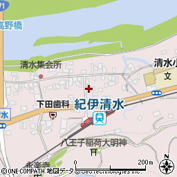 和歌山県橋本市清水112周辺の地図