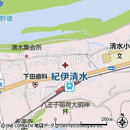和歌山県橋本市清水110周辺の地図