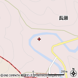 奈良県吉野郡黒滝村長瀬109周辺の地図