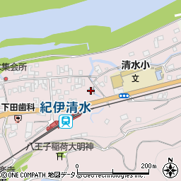 和歌山県橋本市清水68周辺の地図