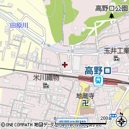 和歌山県橋本市高野口町名倉971-1周辺の地図