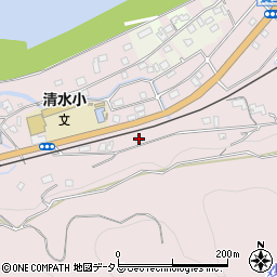 和歌山県橋本市清水5周辺の地図