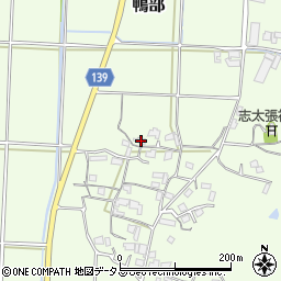 香川県さぬき市鴨部4458周辺の地図
