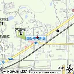 香川県高松市国分寺町新居3425周辺の地図