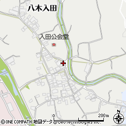 兵庫県南あわじ市八木入田122周辺の地図
