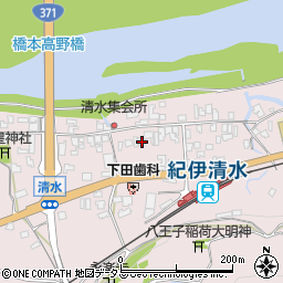 和歌山県橋本市清水147周辺の地図